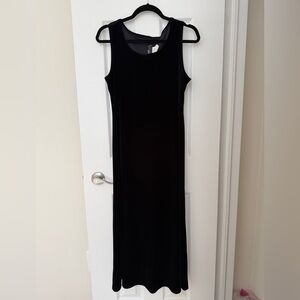 Black Sleeveless Maxi Dress by Molly Malloy
